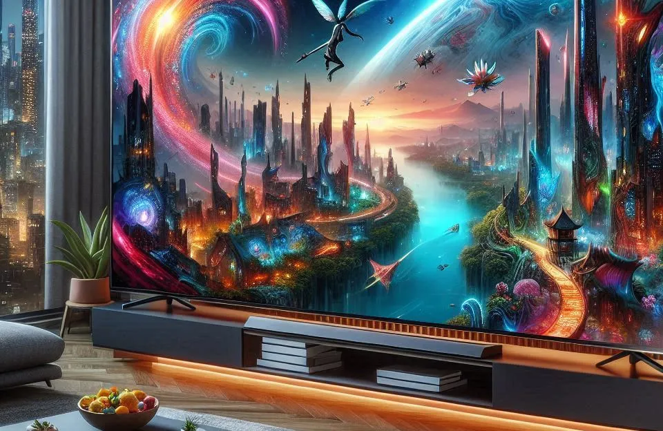 Samsung Smart TV 70" QLED 4K 70Q65D com Tecnologia de Pontos Quânticos