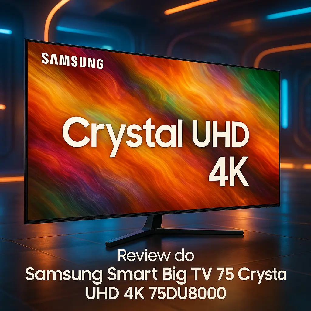 Lista de 5 Melhores: Samsung smart big TV 75 crystal uhd 4k 75du8000