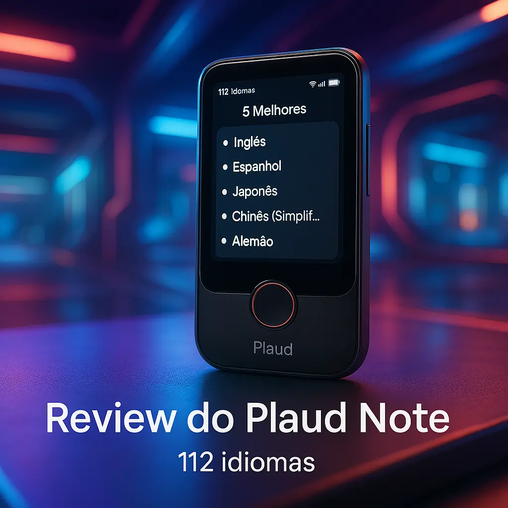 Lista de 5 Melhores: plaud note 112 idiomas