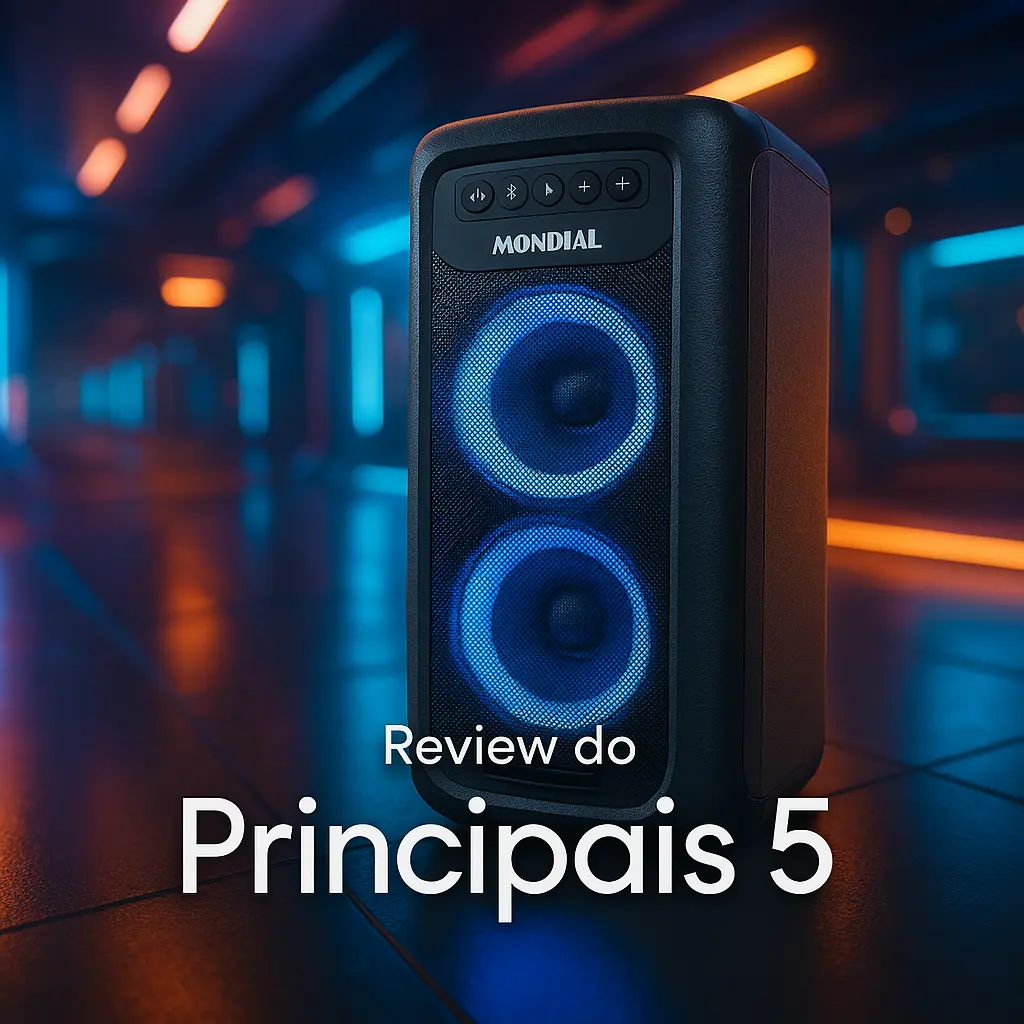 Principais 5 controle Caixa de som Mondial