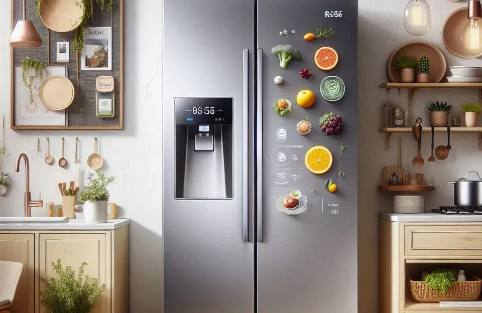 Samsung Geladeira Side by Side SmartThings RS57 564L
