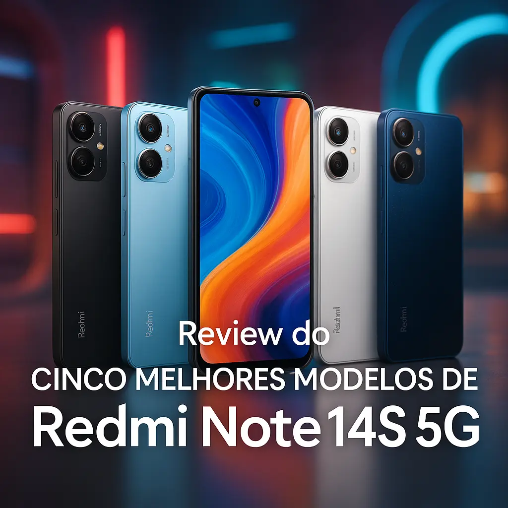 Cinco Melhores Modelos de redmi note 14s 5g
