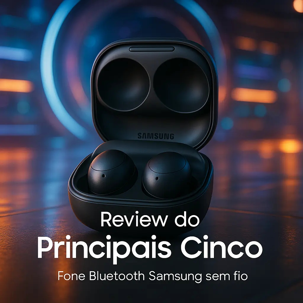 Principais Cinco fone bluetooth Samsung sem fio