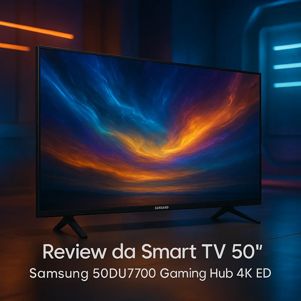 5 Melhores Modelos de smart TV 50 polegadas Samsung 50du7700 gaming hub 4k led