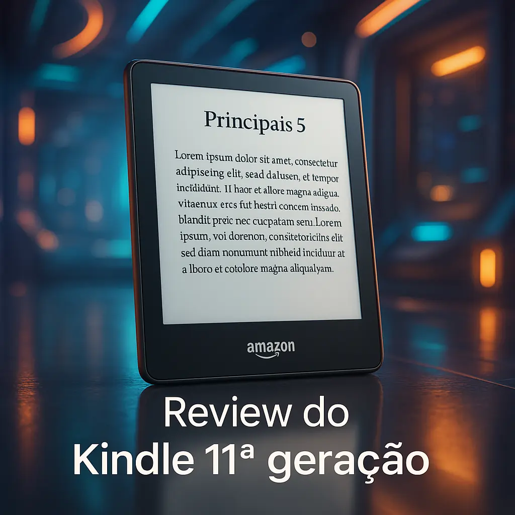 Principais 5 novo kindle 11ª geração