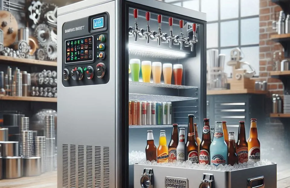 GRBA-400 GW TI Refrigerador de Bebidas 410L 220V