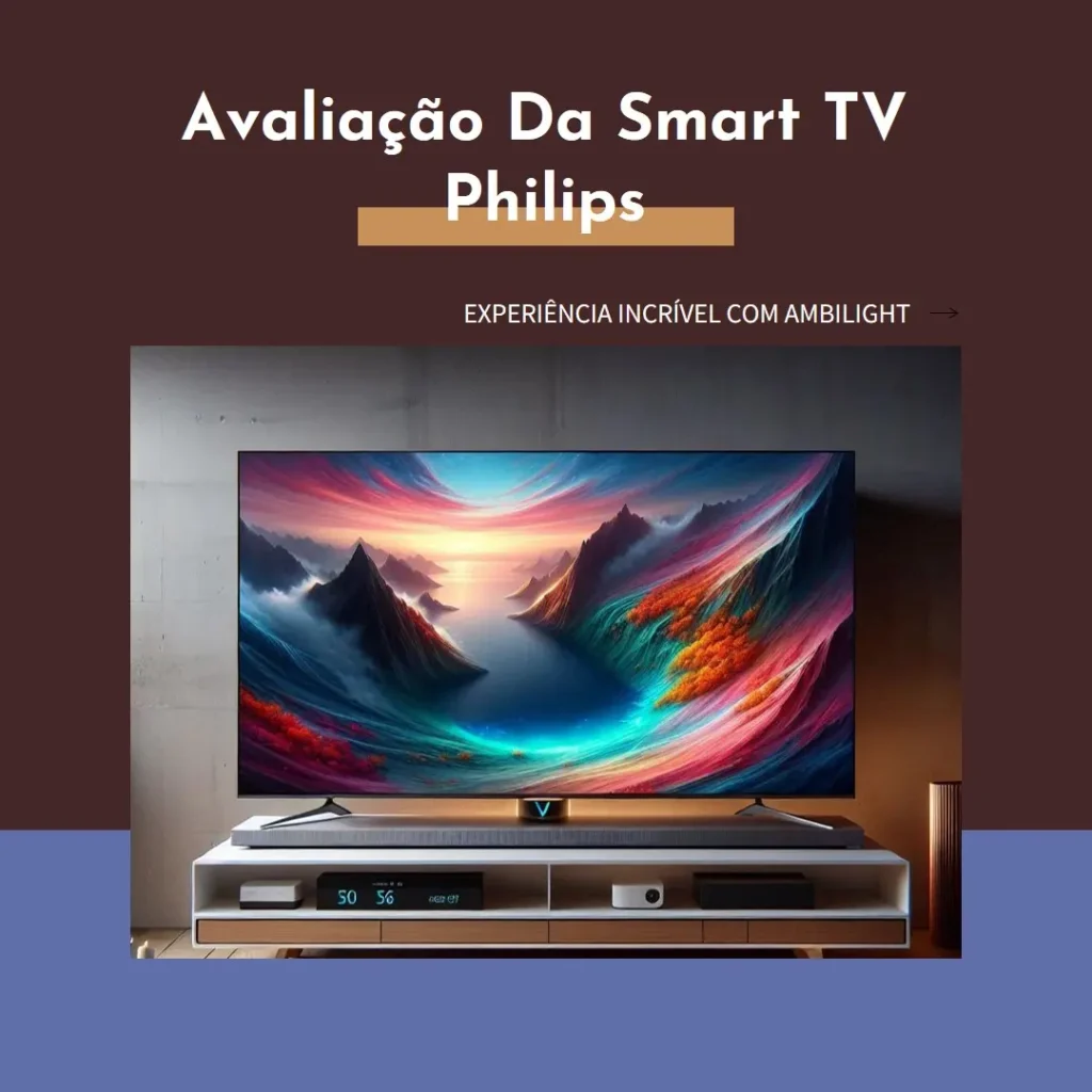 Smart TV 75" 4K 120 Hz Philips THE ONE com Ambilight