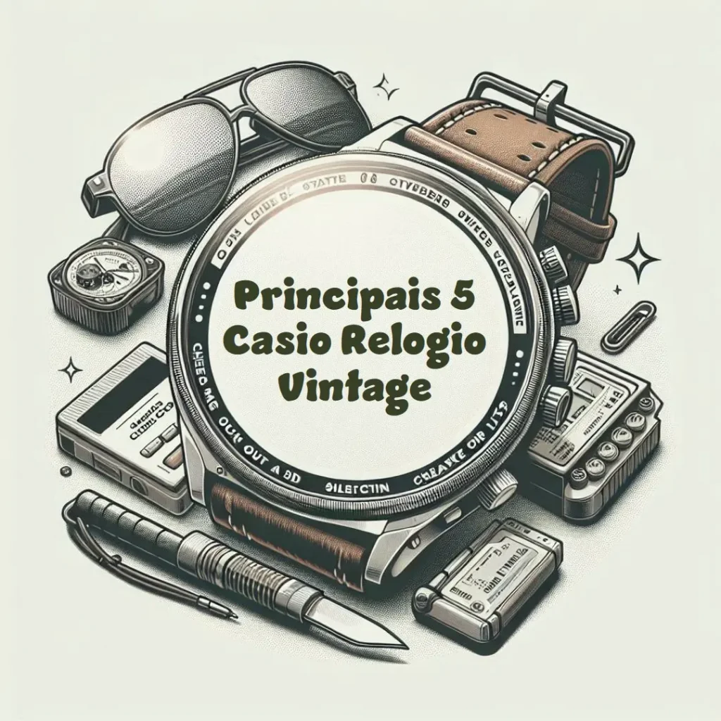 Principais 5 Casio Relogio Vintage