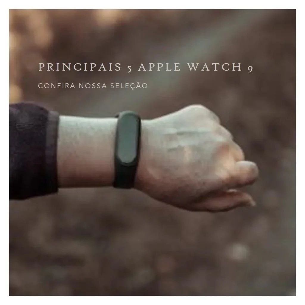 Principais 5 Apple watch 9 41mm estelar