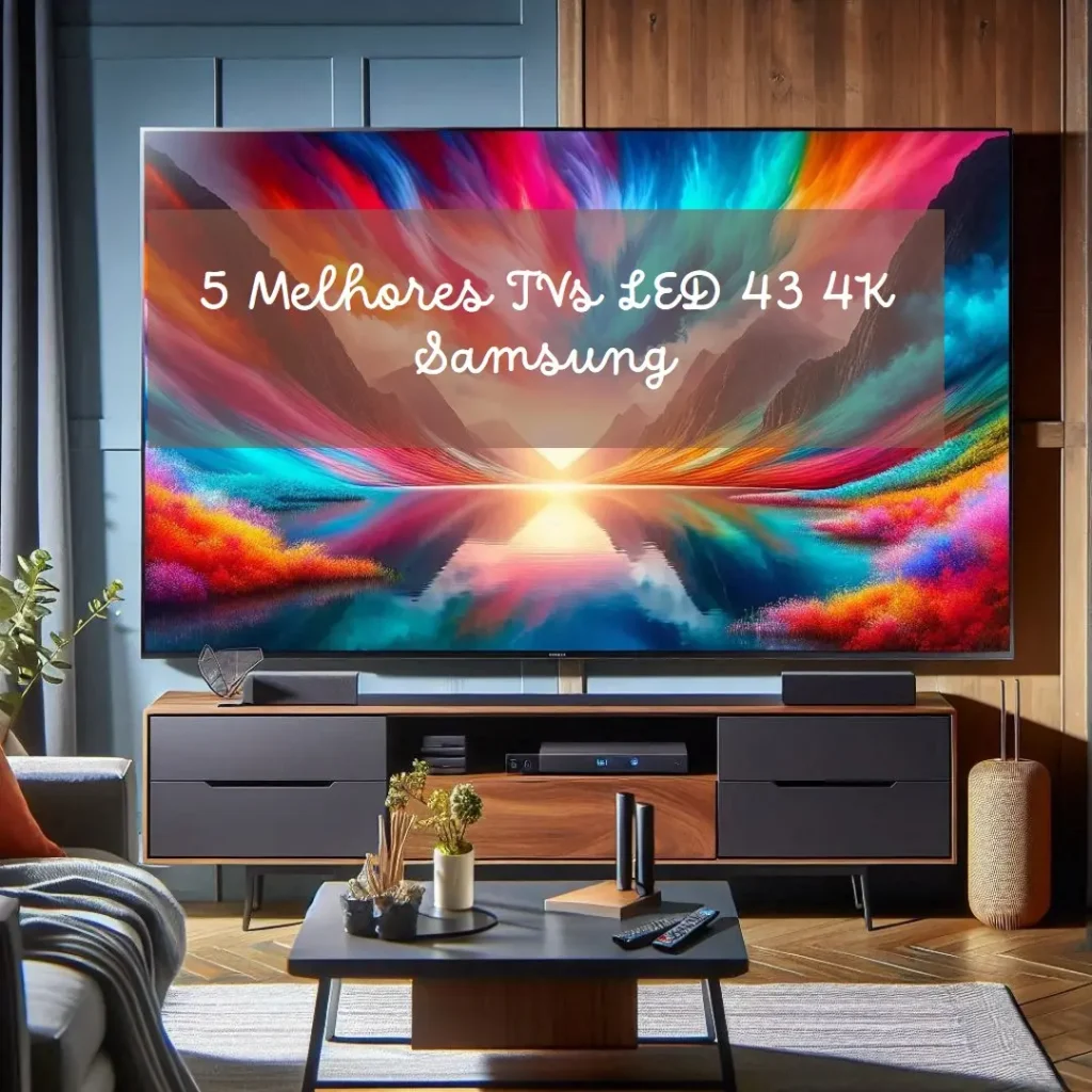 5 Melhores Modelos de TV led 43 4k Samsung