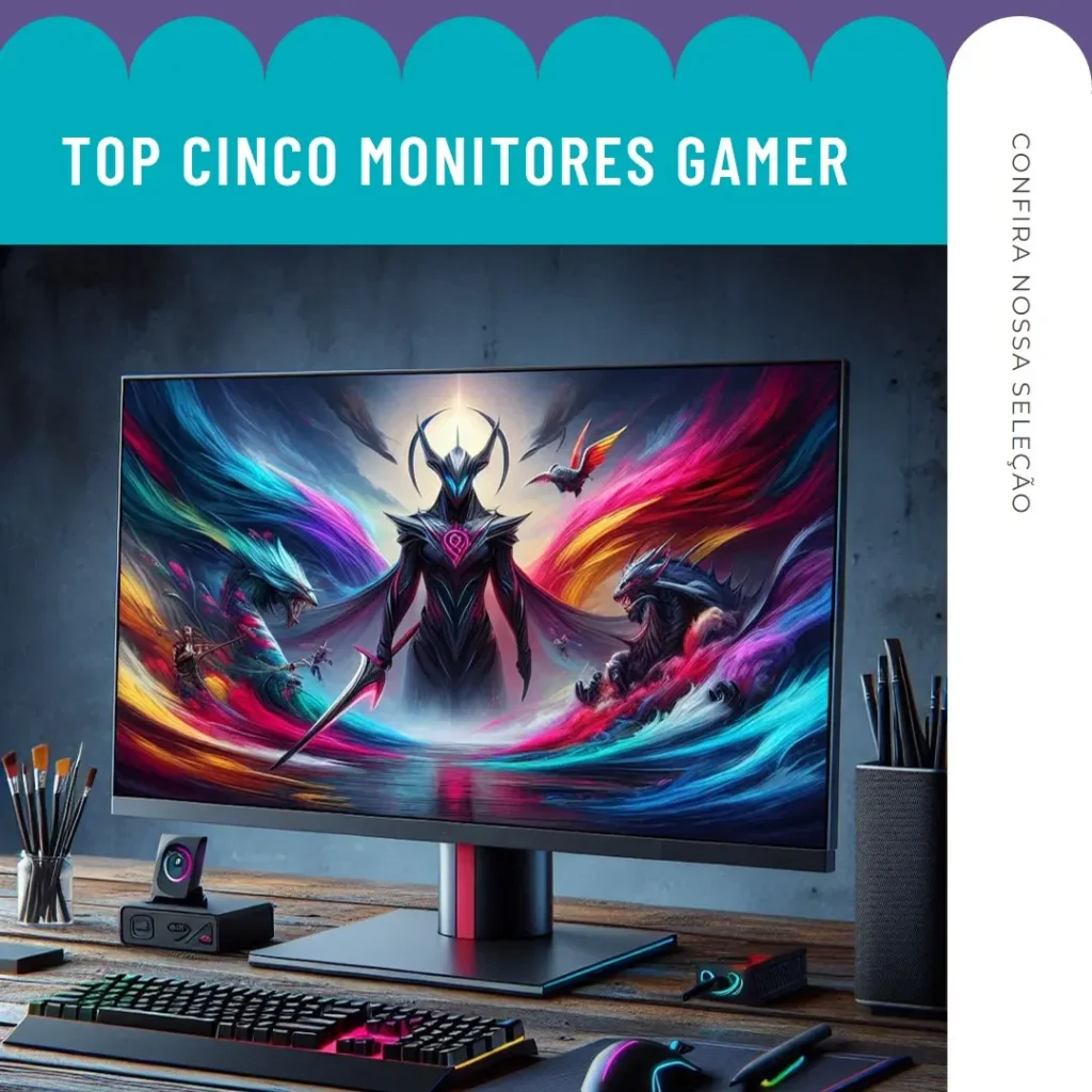 Top Cinco Monitor Gamer LG Ultragear 27 full hd