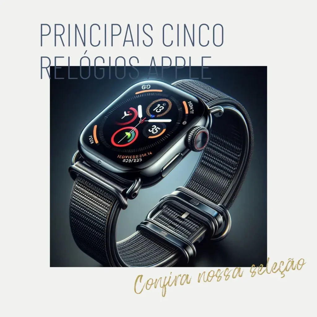 Principais Cinco relógio Apple watch