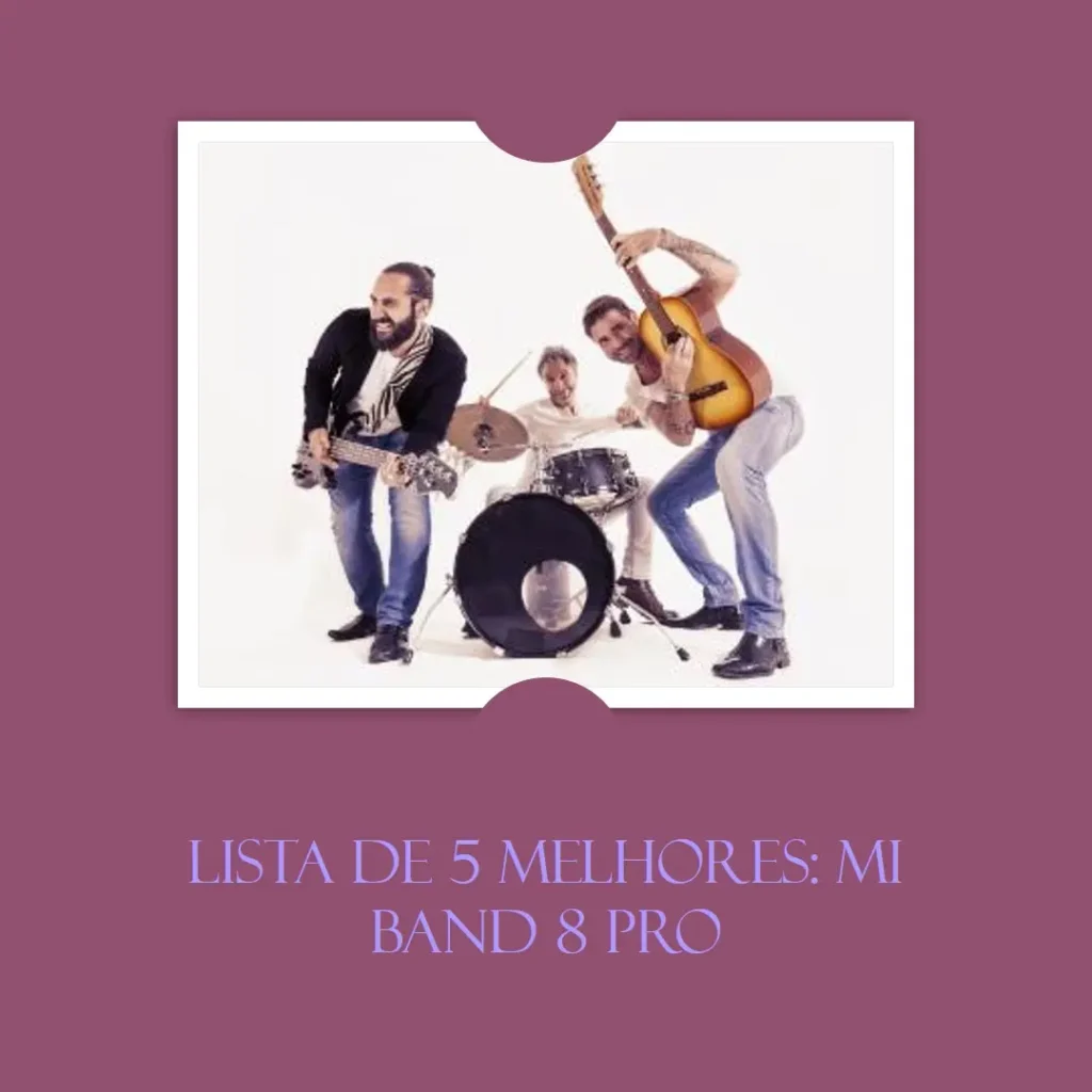 Lista de 5 Melhores: mi band 8 pro