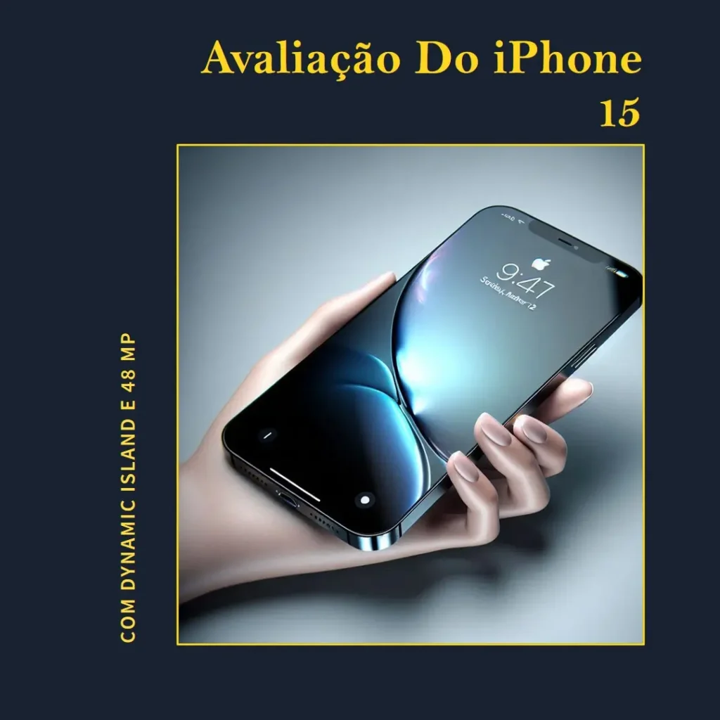 Apple iPhone 15 (128 GB) com Dynamic Island e câmera de 48 MP