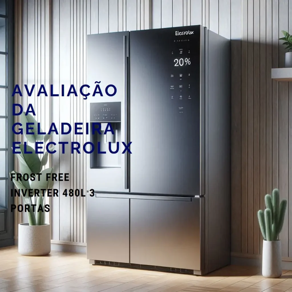 Geladeira Electrolux Frost Free Inverter 480L 3 Portas