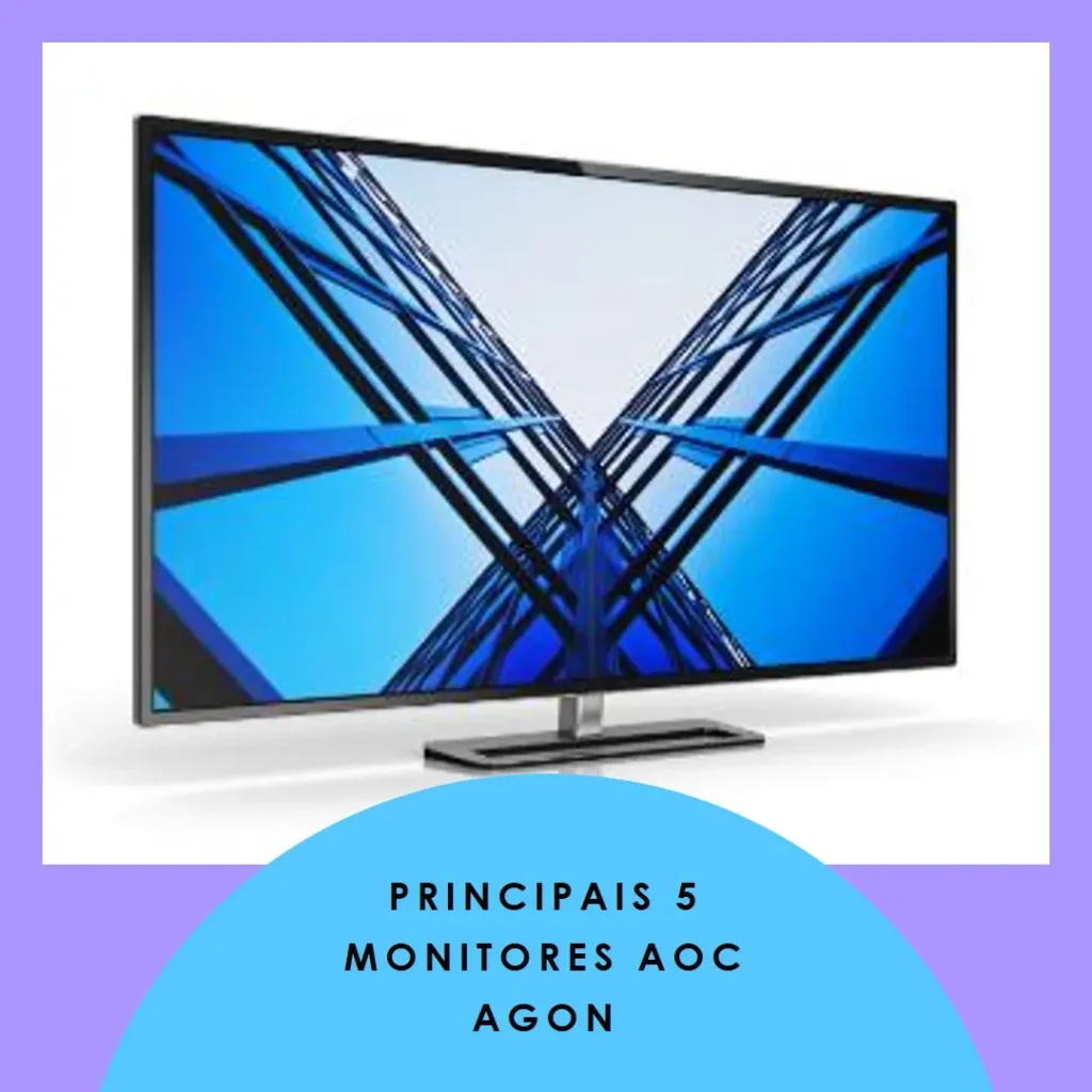 Principais 5 monitor AOC Agon 24 240hz 0 5ms
