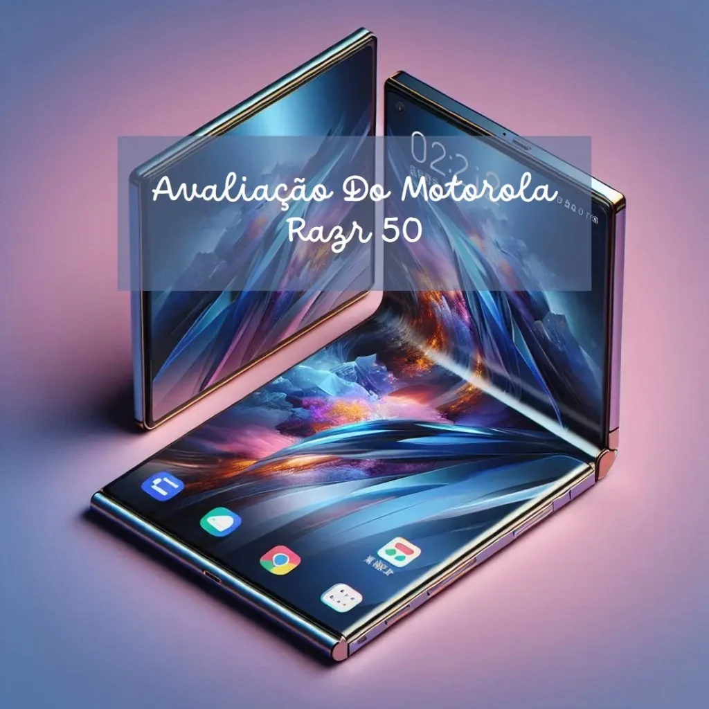 Smartphone Motorola Razr 50 512GB 24GB RAM Tela Dobrável pOLED