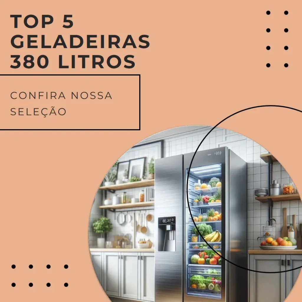 Top 5 geladeira 380 litros frost free