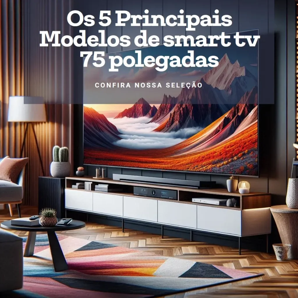 Os 5 Principais Modelos de smart tv 75 polegadas