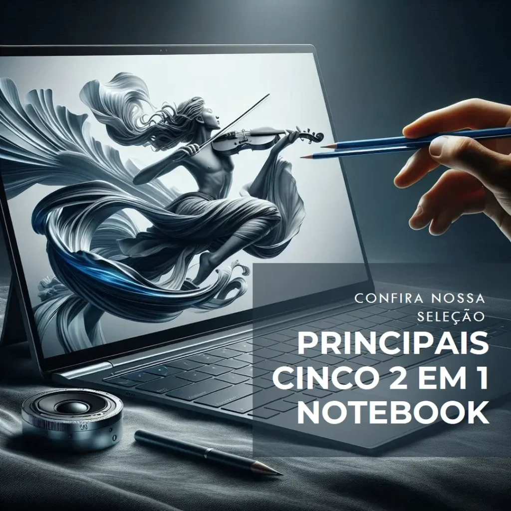 Principais Cinco 2 Em 1 Notebook