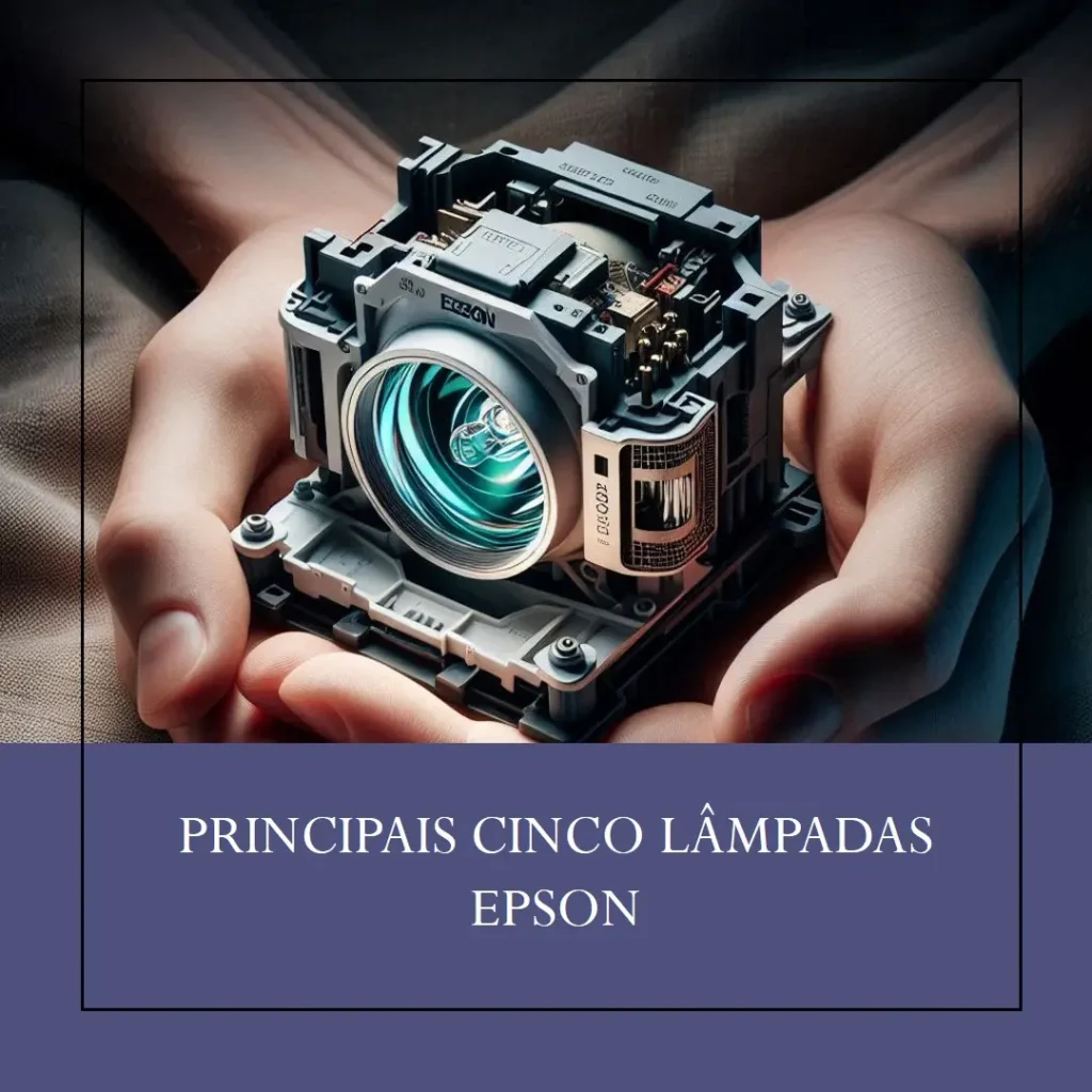 Principais Cinco lampada projetor Epson