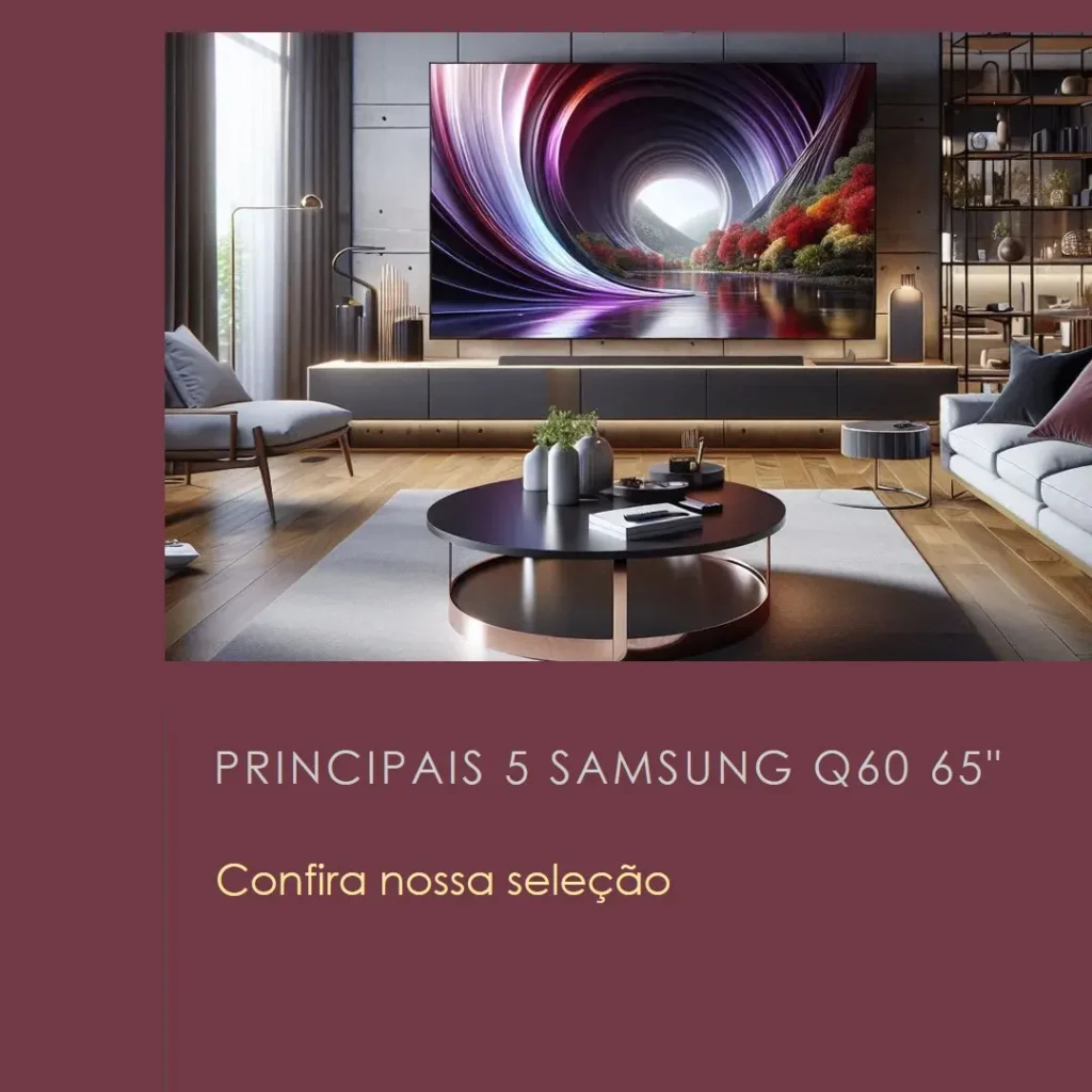 Principais 5 Samsung Q60 65 polegadas