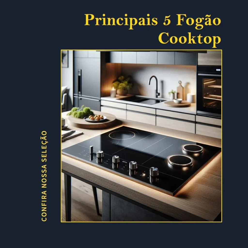 Principais 5 fogao cooktop