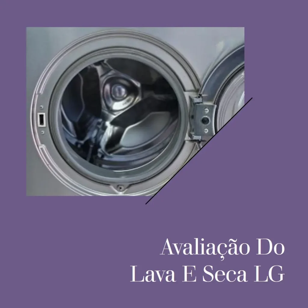 Lava e Seca Smart LG VC4 14kg Inox AI DD CV5014PC4A 220V