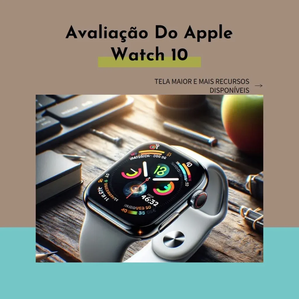 Apple Watch Series 10 GPS – Tela maior e mais recursos