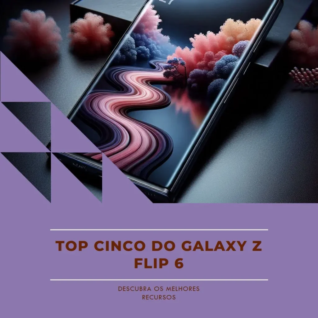 Top Cinco galaxy z flip 6 rosa