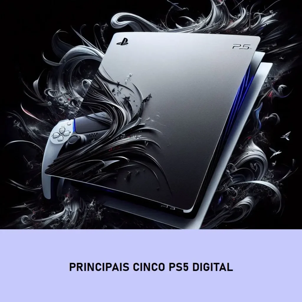 Principais Cinco Ps5 Digital