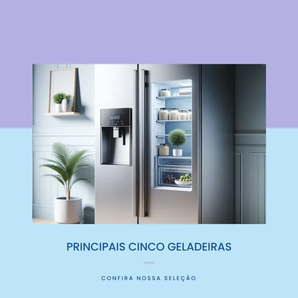 Principais Cinco geladeira duas portas frost free