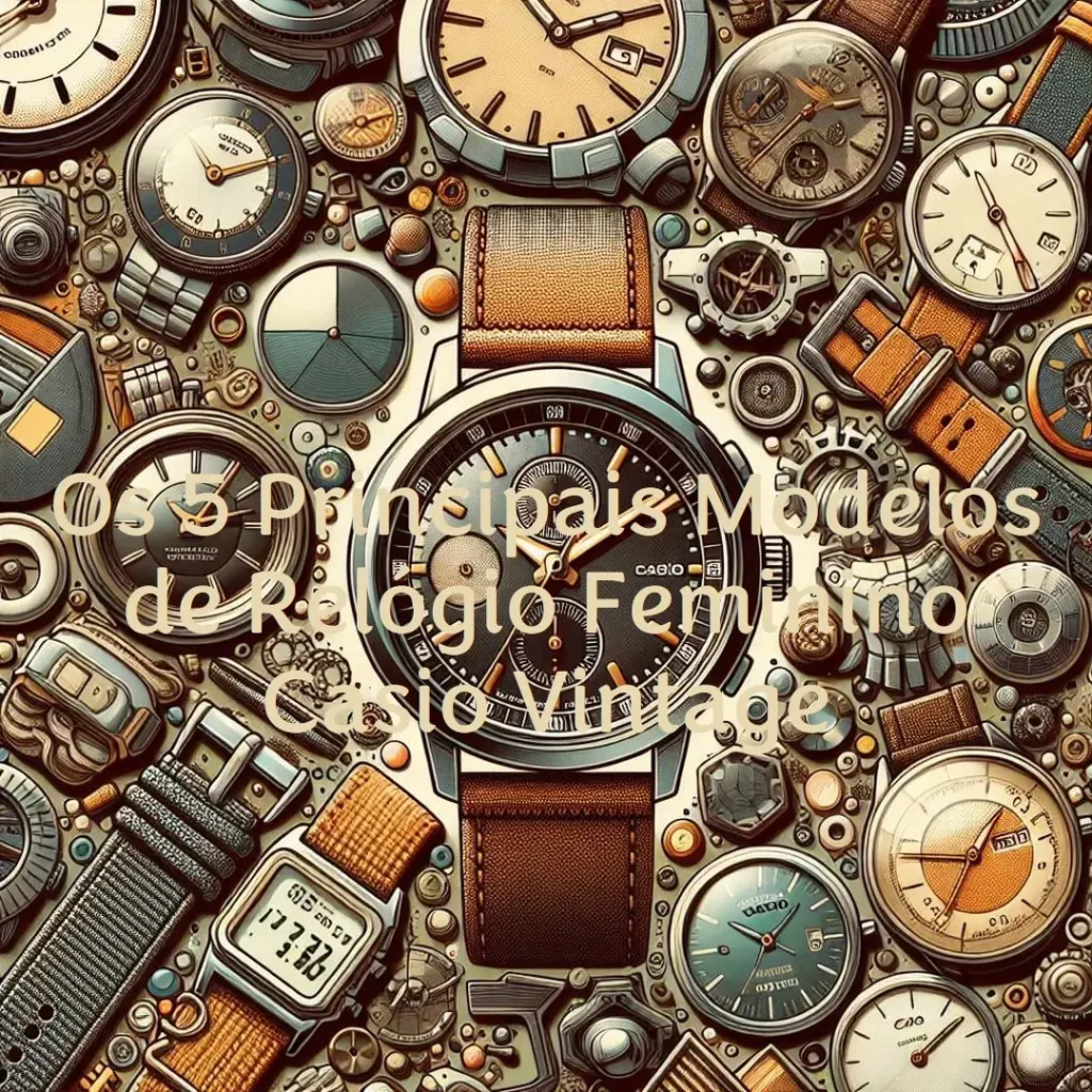 Os 5 Principais Modelos de Relogio Feminino Casio Vintage