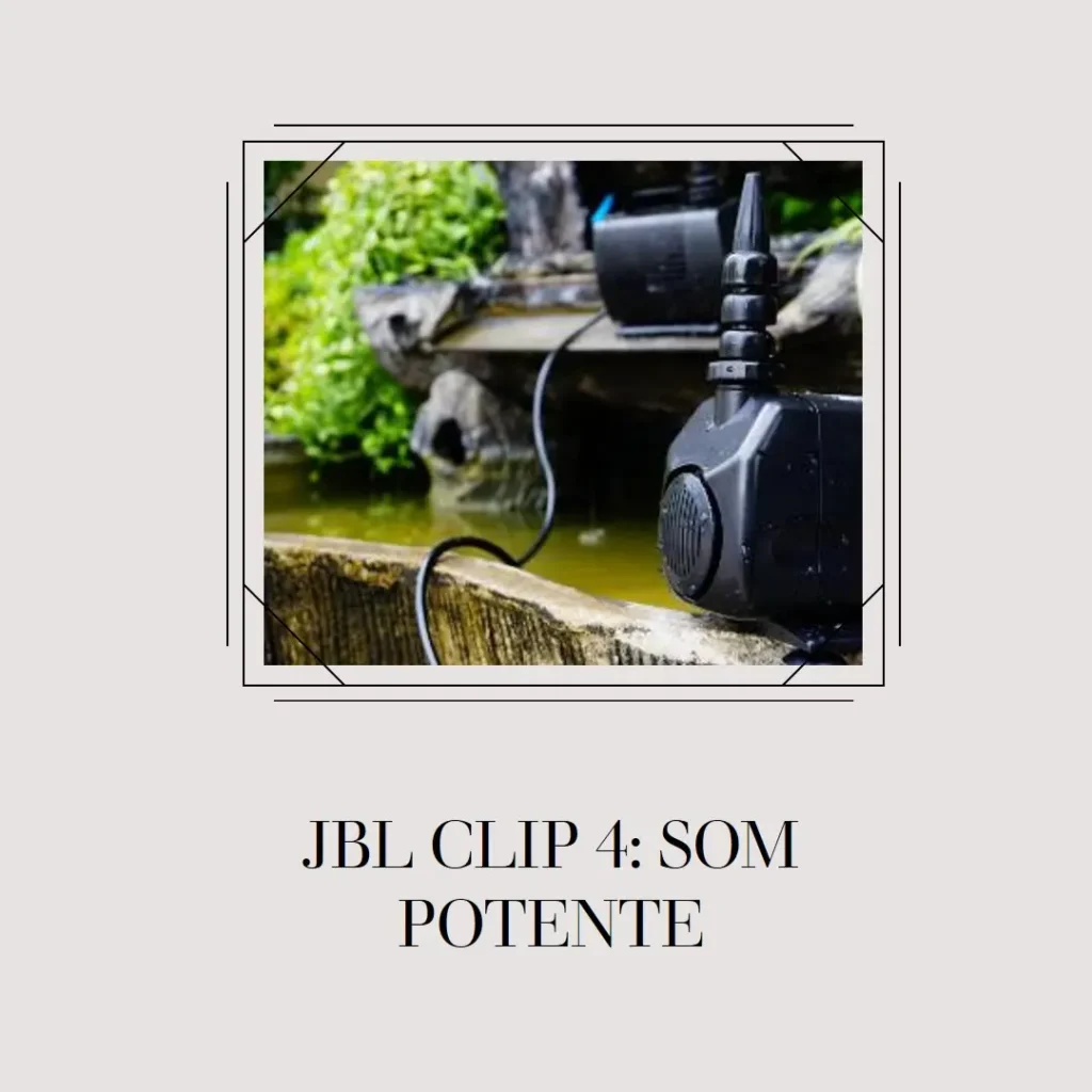 JBL Clip 4 – Som potente em um alto-falante compacto