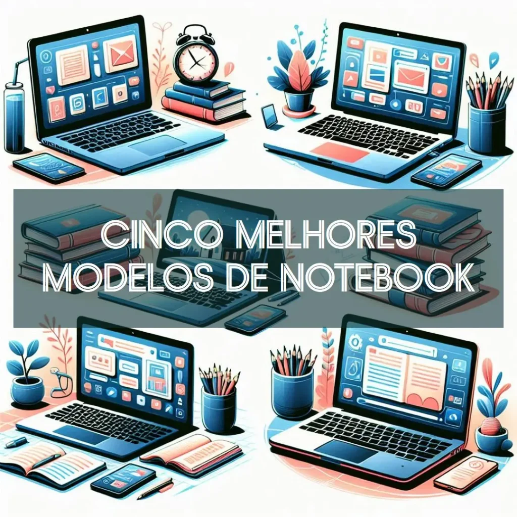 Cinco Melhores Modelos de notebook para estudar