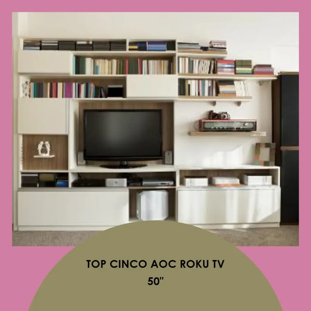 Top Cinco AOC Roku TV 50 polegadas