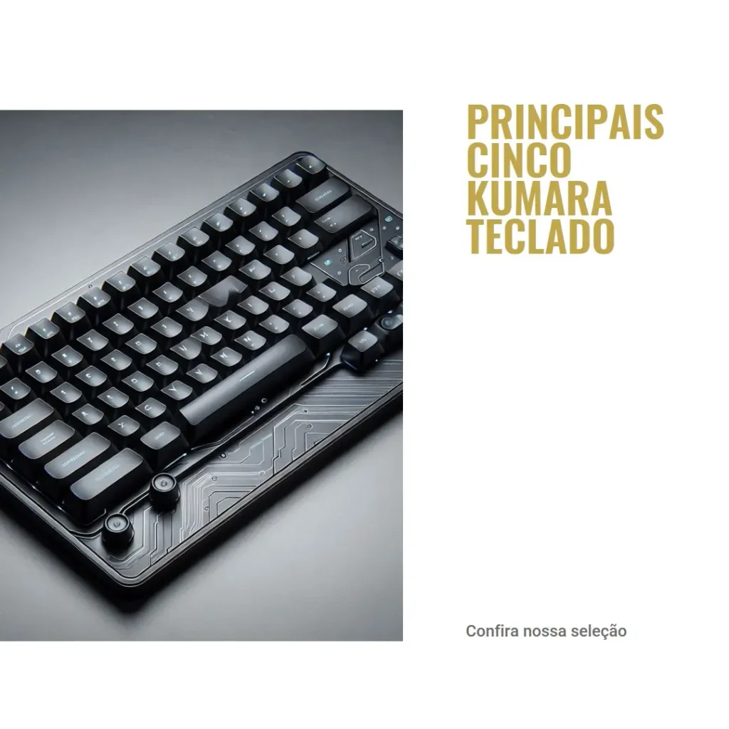 Principais Cinco kumara teclado