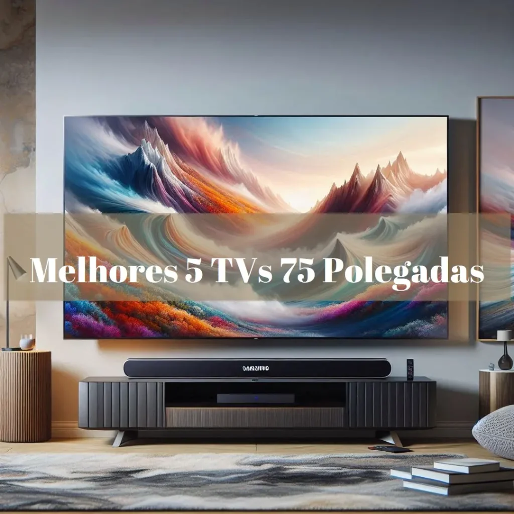 Melhores 5 televisão 75 polegadas samsung