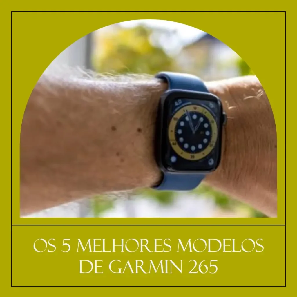 Os 5 Melhores Modelos de garmin 265