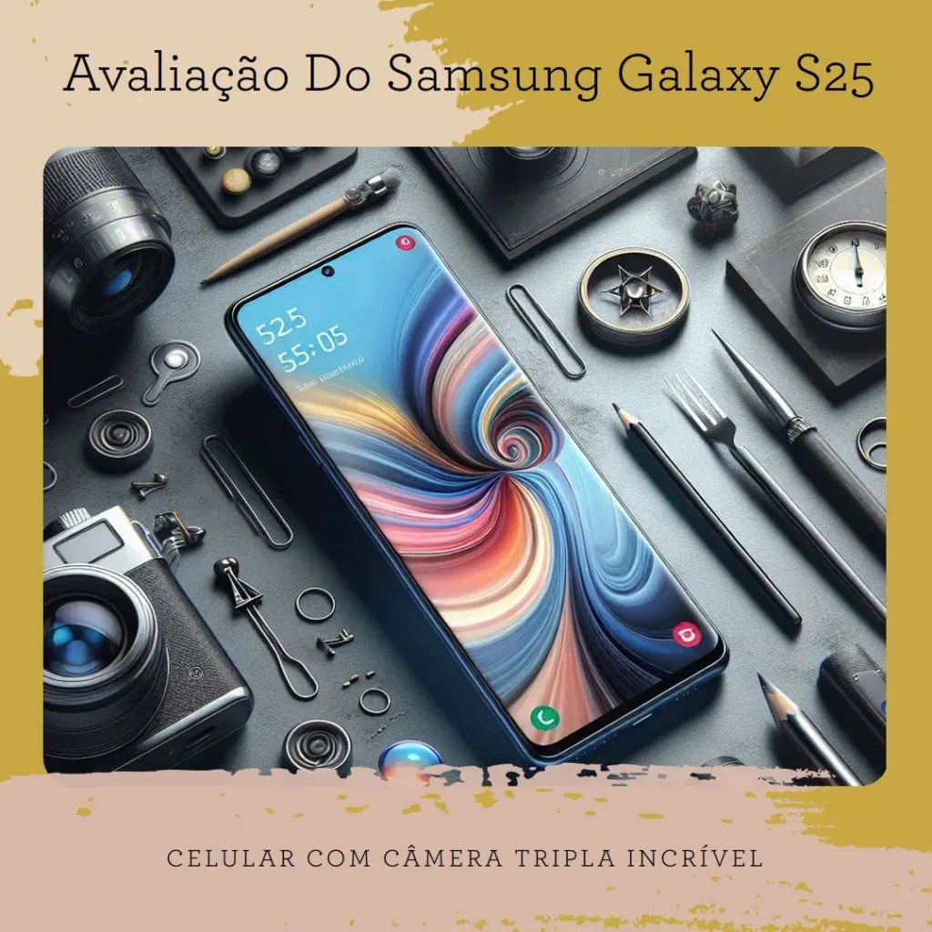 Celular Samsung Galaxy S25 5G 512GB 12GB RAM Câmera Tripla