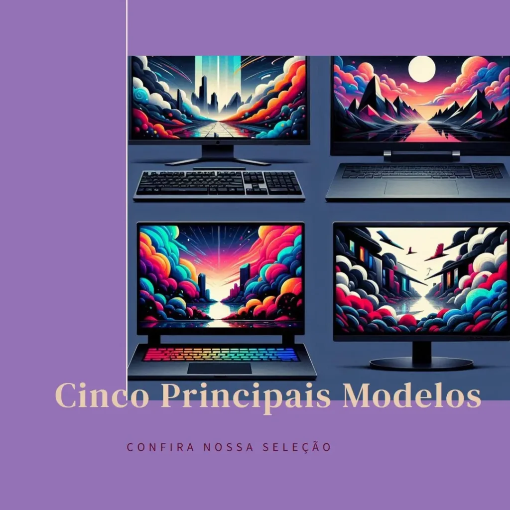 Cinco Principais Modelos de monitores para notebook