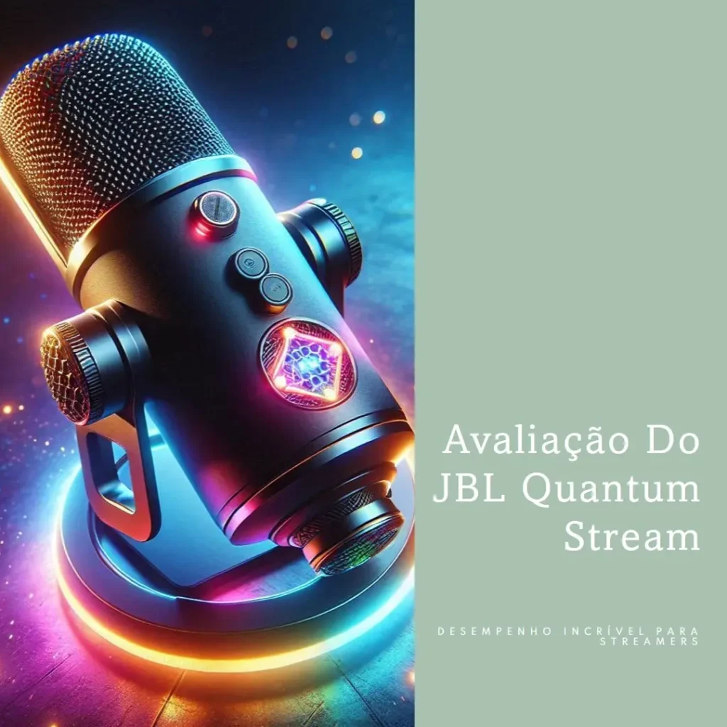 JBL Quantum Stream Studio com Luzes RGB: Alta performance para streamers e criadores
