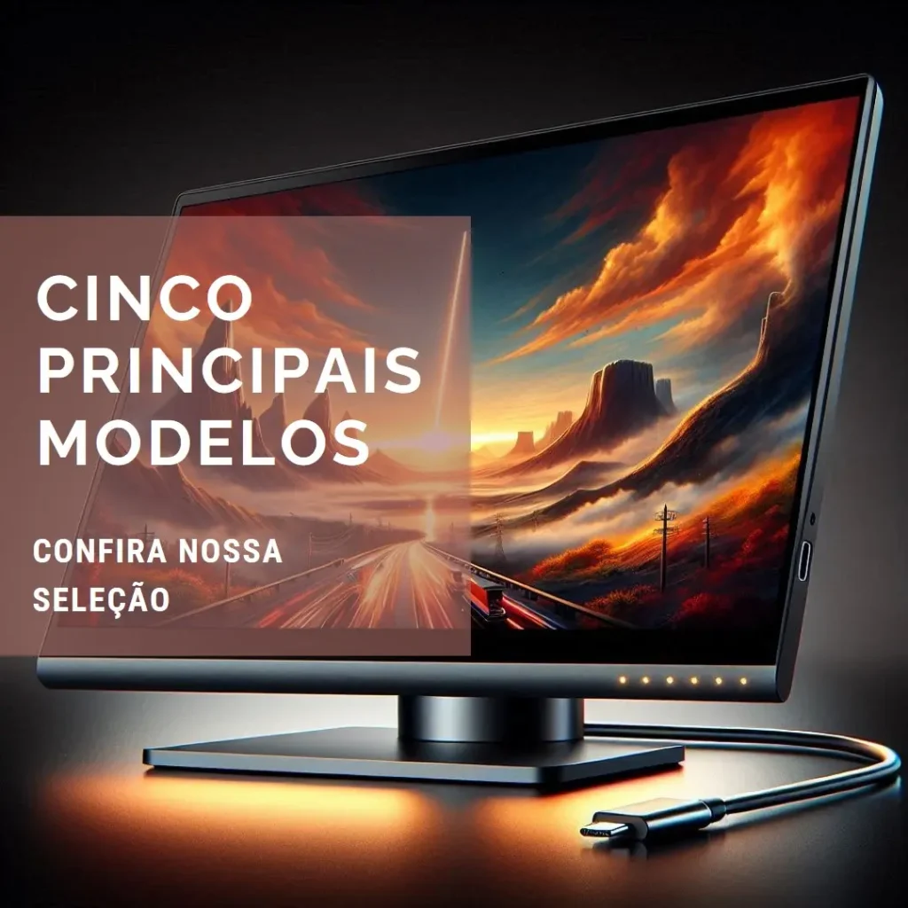 Cinco Principais Modelos de monitor portátil usb-c