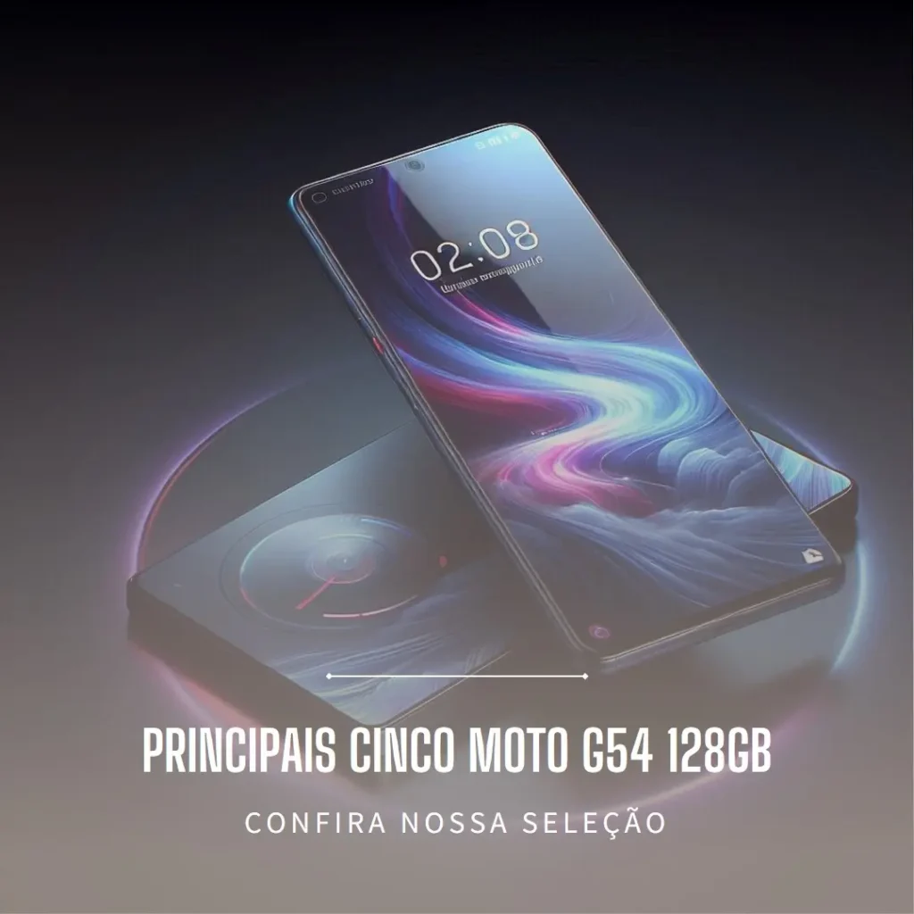 Principais Cinco moto G54 128gb