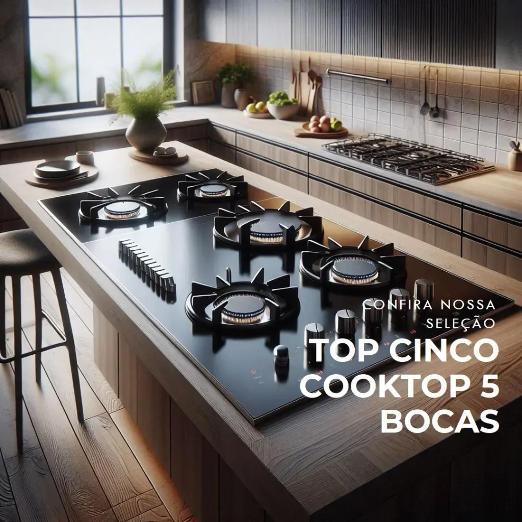Top Cinco cooktop 5 bocas fischer