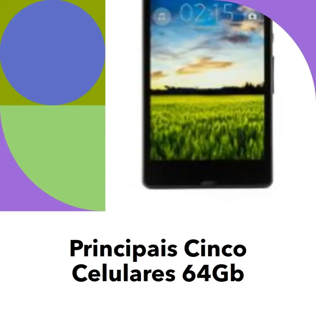 Principais Cinco Celular 64Gb Promocao