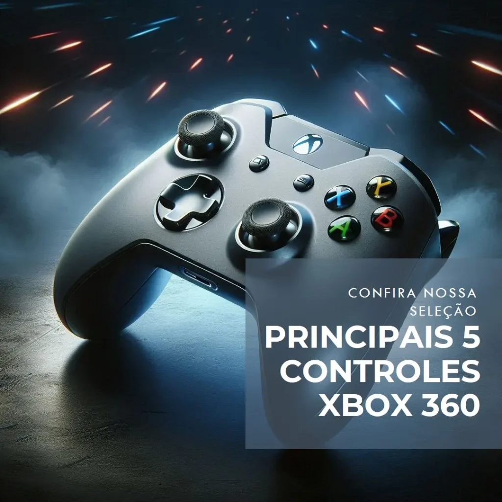 Principais 5 controle para xbox 360 sem fio