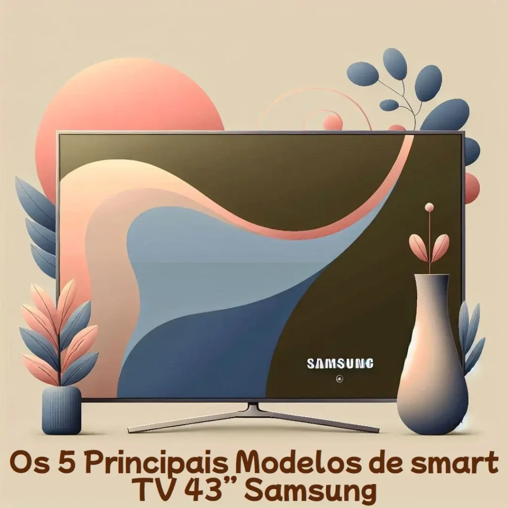 Os 5 Principais Modelos de smart TV 43” Samsung