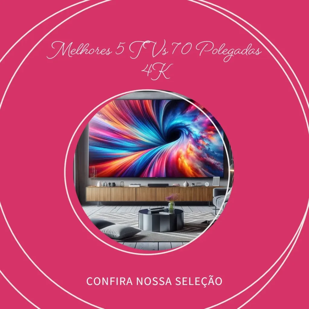 Melhores 5 tv 70 polegadas 4k