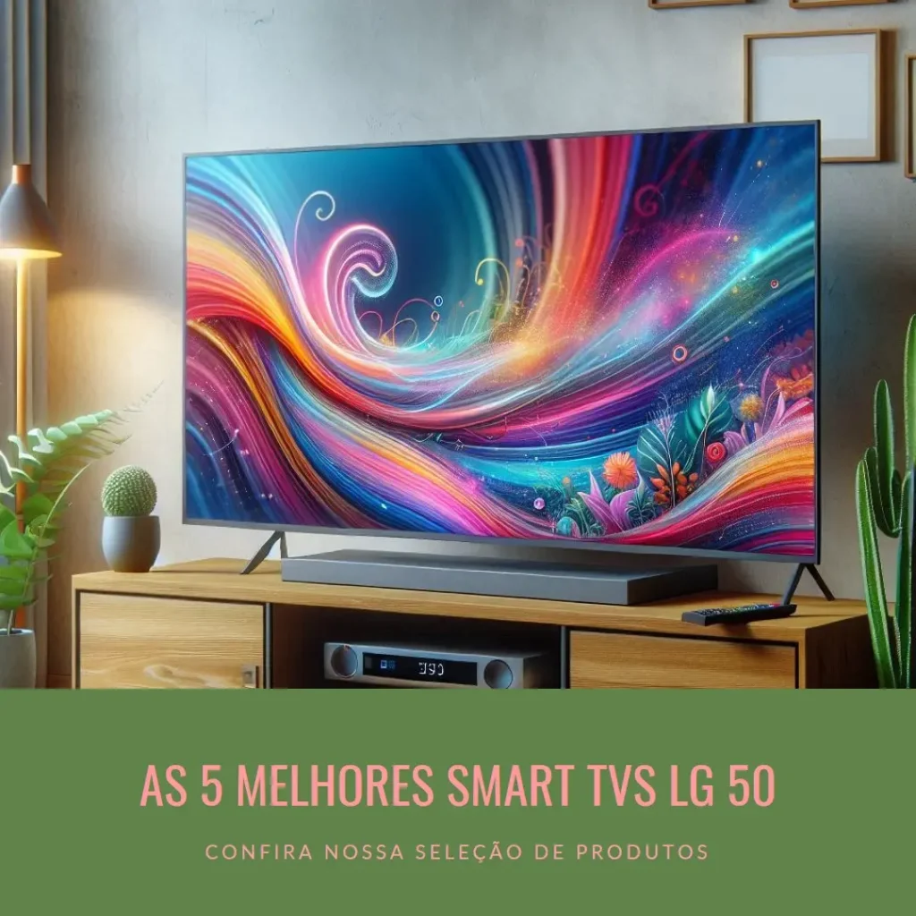 As 5 Melhores Opções de smart TV LG 50